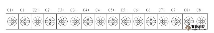 控制盤外接端子示意圖